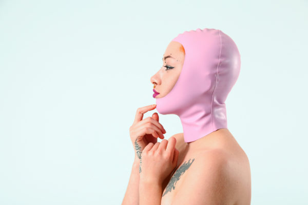 OPEN FACED MASK