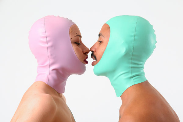 OPEN FACED MASK