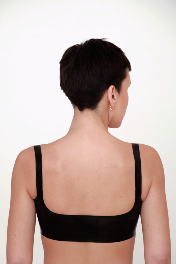 Black sports Crop