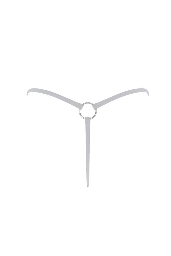Devil Thong Back grey