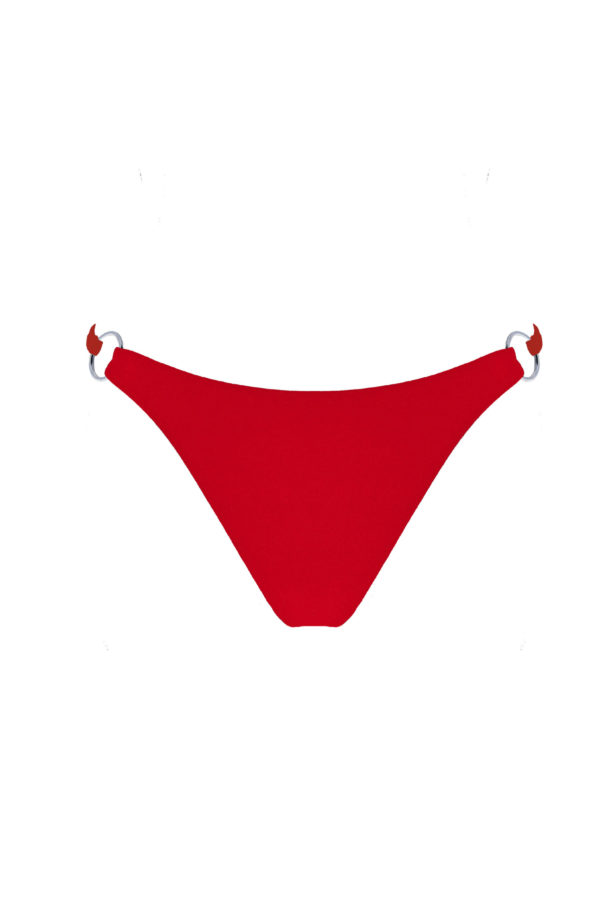 Devil Thong Front Red