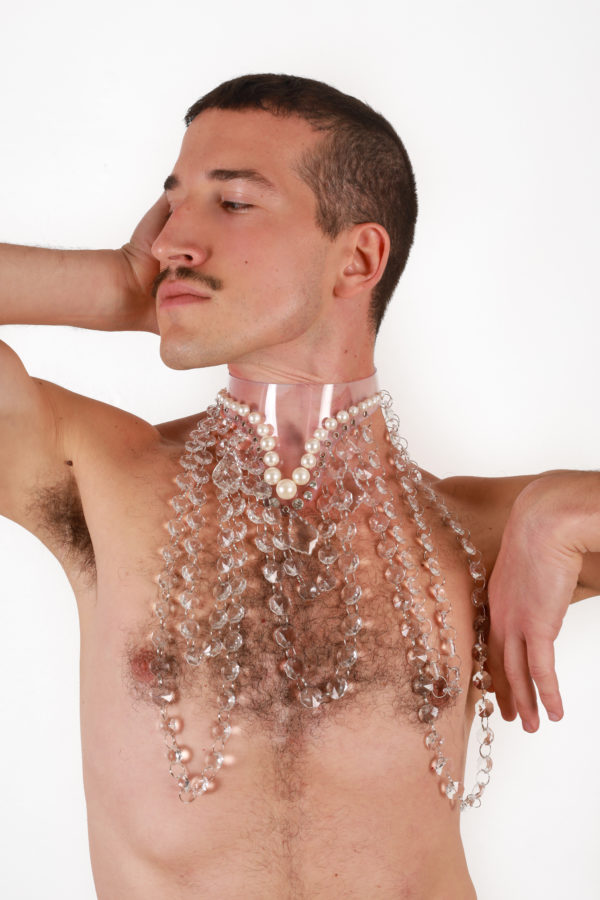 crystaled up shoulder chains