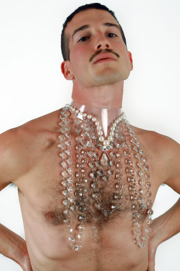 crystaled up shoulder chains